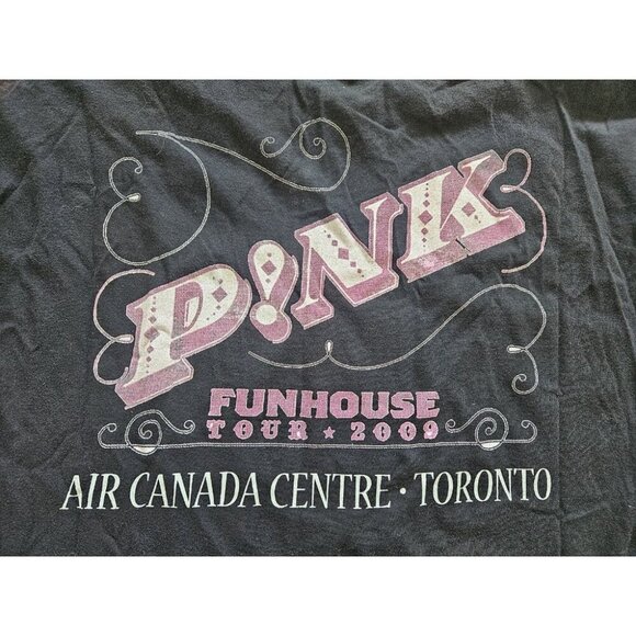 Pink Funhouse Tour 2009 Concert T-Shirt Toronto Size Small - Picture 5 of 7